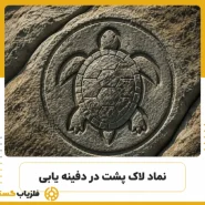 نماد لاک پشت در دفینه یاب-
