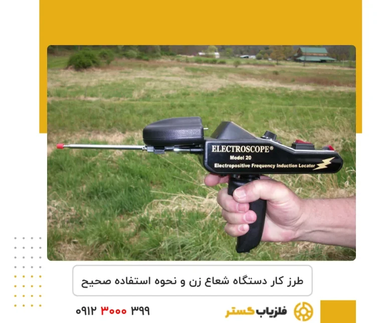 طرز کار دستگاه شعاع زن