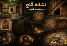 نشانه گنج در خانه_ های قدیمی و روستایی